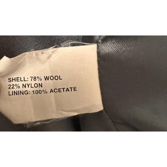 Women’s Gap Blue Duffle Coat w/ Toggle Buttons And zipper - Size Small - Picture 6 of 8